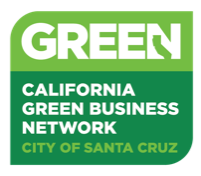 California Green Business Network certified, City of Santa Cruz